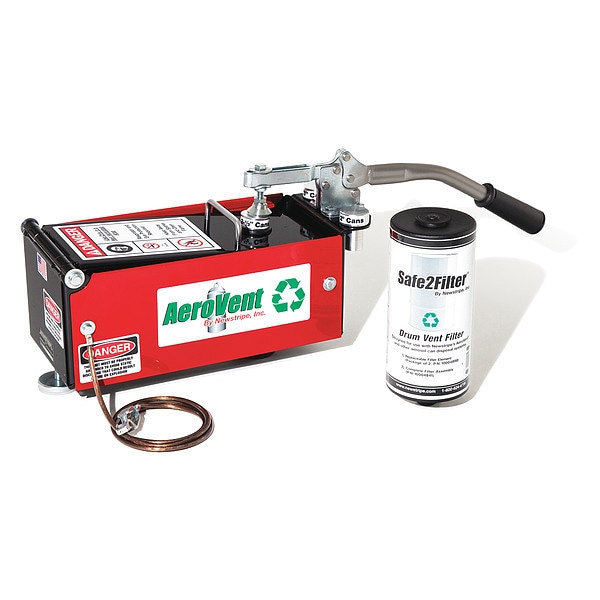 Newstripe Aerosol Recycling System, Can 10-1/2" H - 10004840