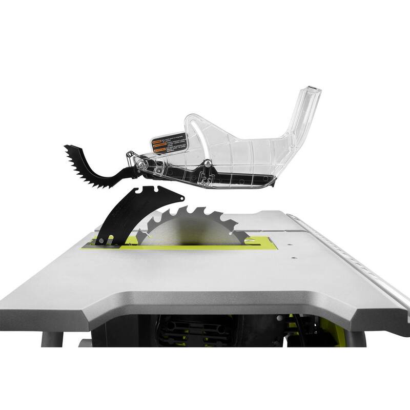 SIERRA DE MESA COMPACTA PORTÁTIL CON CABLE DE 15 AMPERIOS Y 10 PULGADAS PARA SITIO DE TRABAJO CON SOPORTE PLEGABLE - RTS12