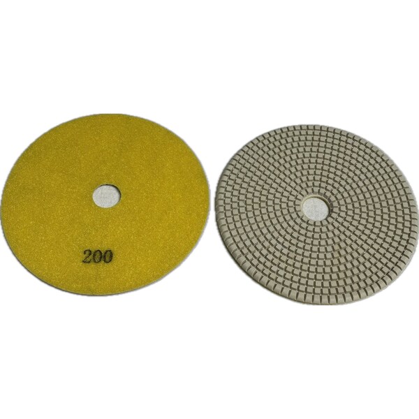 Vantage Product Flexible Risen Bond Dry Polishing Pad, Concrete Finishing, 7'' - R-FB70200