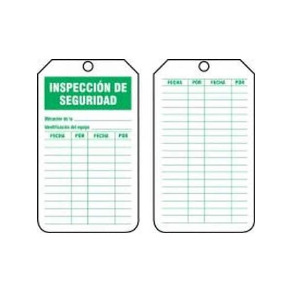 Accuform HS-Laminate, 3-7/8 in Width, 0.3 in Height, , 25 PK - SHTRS315PTP