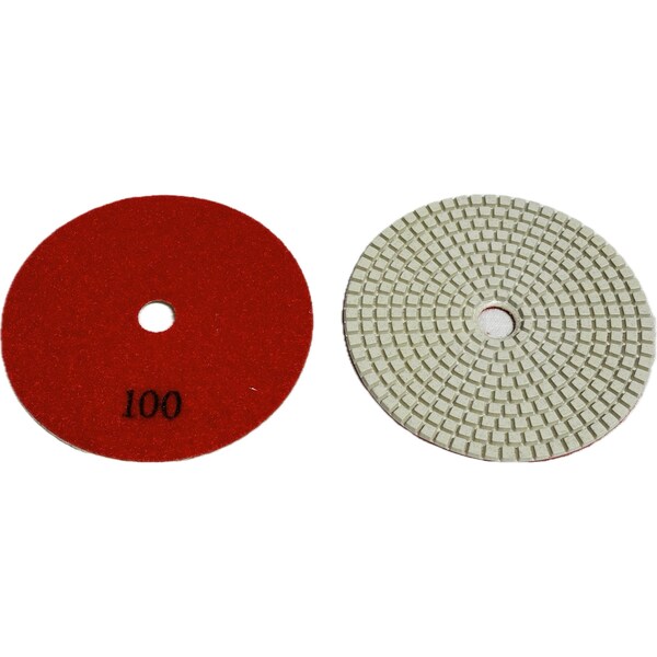 Vantage Product Flexible Risen Bond Dry Polishing Pad, Concrete Finishing, 5'' - R-FB50100