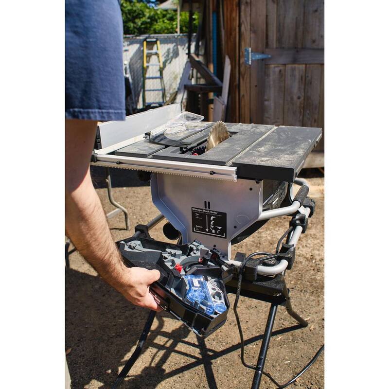 Sierra de mesa compacta SawStop de 15 amperios, 120 voltios y 60 Hz - CTS-120A60