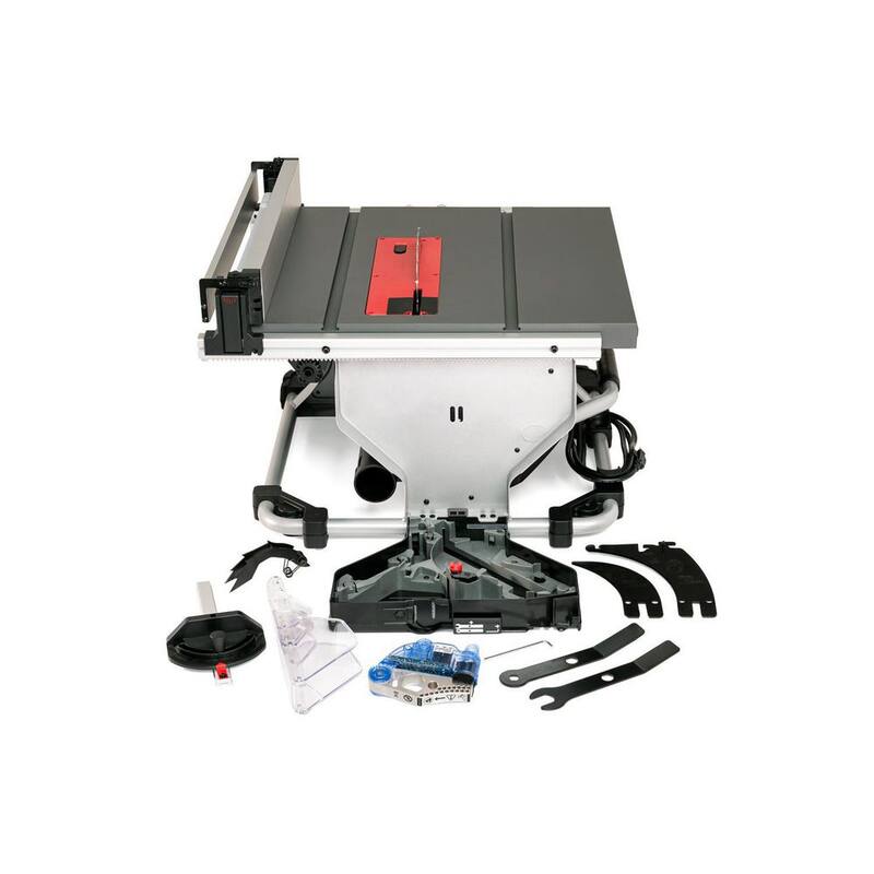 Sierra de mesa compacta SawStop de 15 amperios, 120 voltios y 60 Hz - CTS-120A60