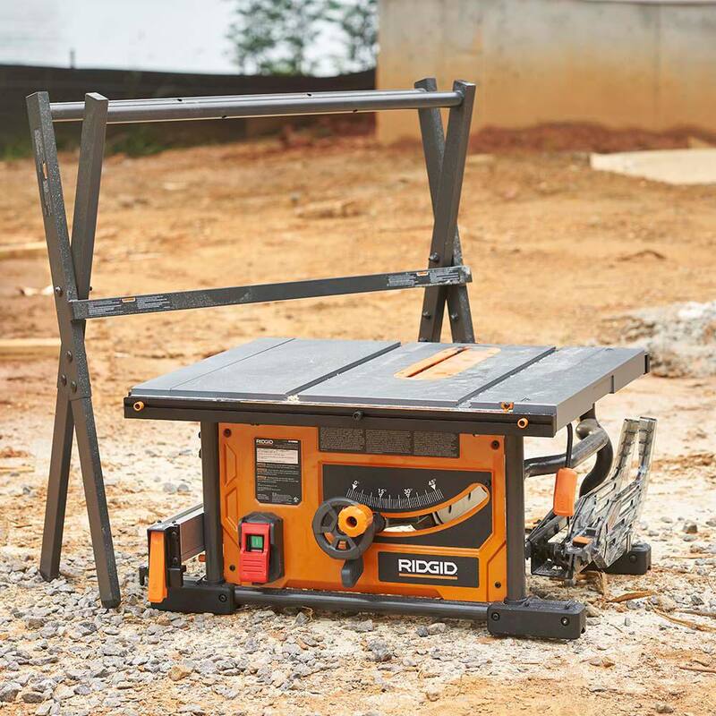 Sierra de mesa RIDGID con soporte de tijera - R4540