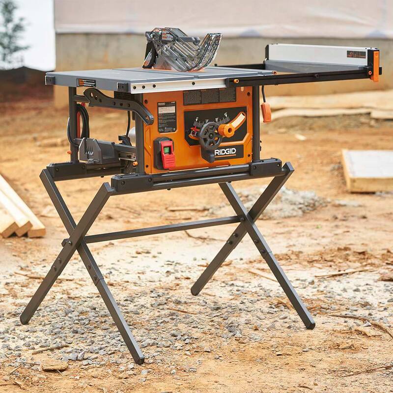 Sierra de mesa RIDGID con soporte de tijera - R4540