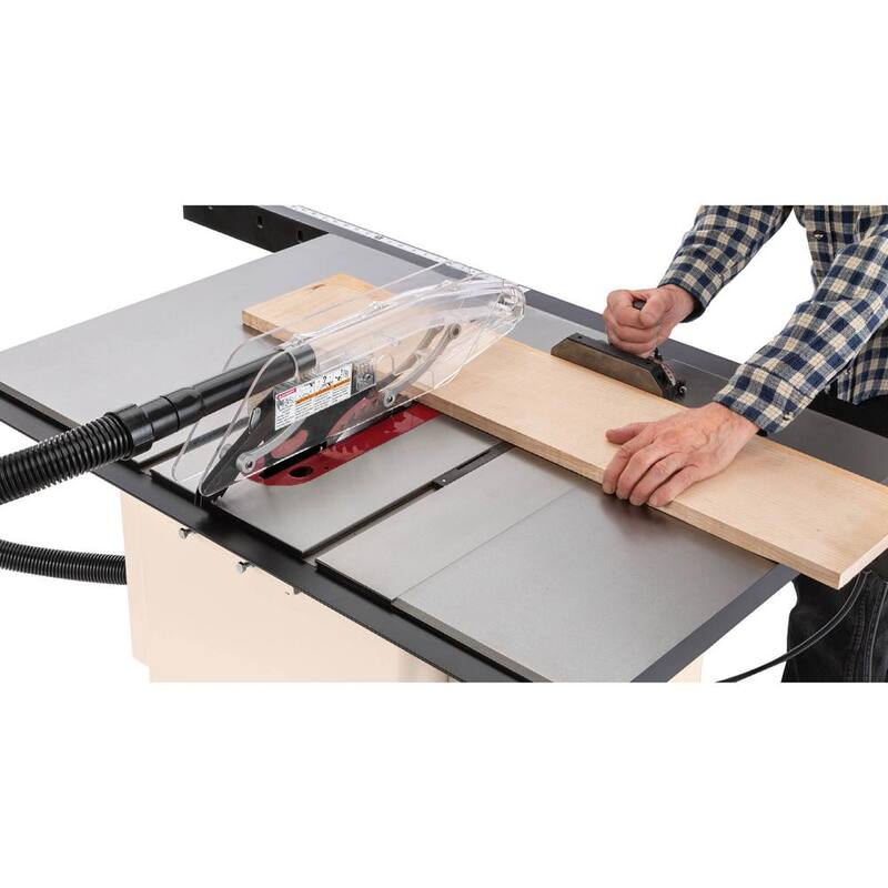Sierra de gabinete Grizzly Industrial de 10 pulgadas y 2 HP con voltaje de 115V/230V - G0899