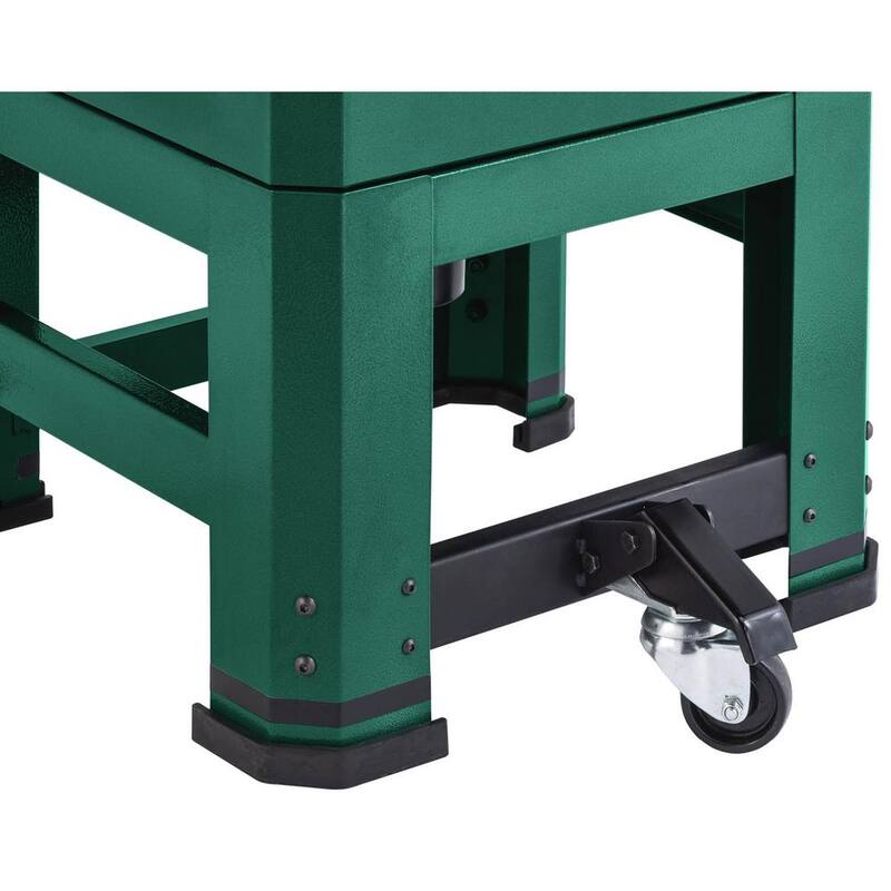 Sierra de mesa híbrida con soporte abierto de 10 pulgadas y 2 HP - G0962 de Grizzly Industrial