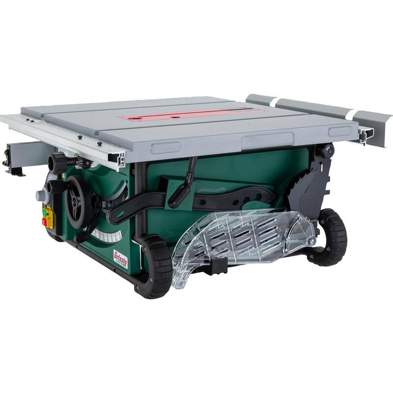 Si no se debe traducir el nombre de la marca, el título en español sería: "Sierra de mesa de banco Grizzly Industrial de 10 pulgadas y 2 HP - G0869"