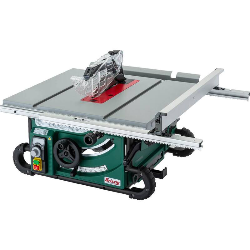 Si no se debe traducir el nombre de la marca, el título en español sería: "Sierra de mesa de banco Grizzly Industrial de 10 pulgadas y 2 HP - G0869"