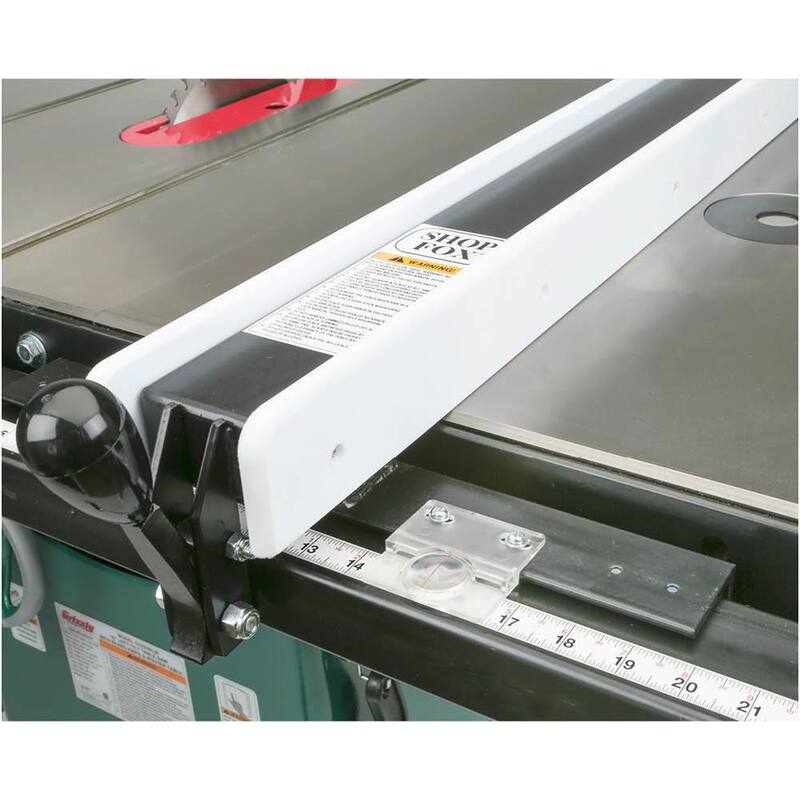 Si el producto es una sierra de mesa en gabinete de 10 pulgadas, 3 HP y 240V de Grizzly Industrial - G1023RL.