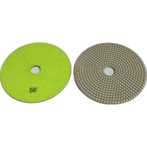 Vantage Product Flexible Risen Bond Dry Polishing Pad, Concrete Finishing, 5'' - R-FB50050