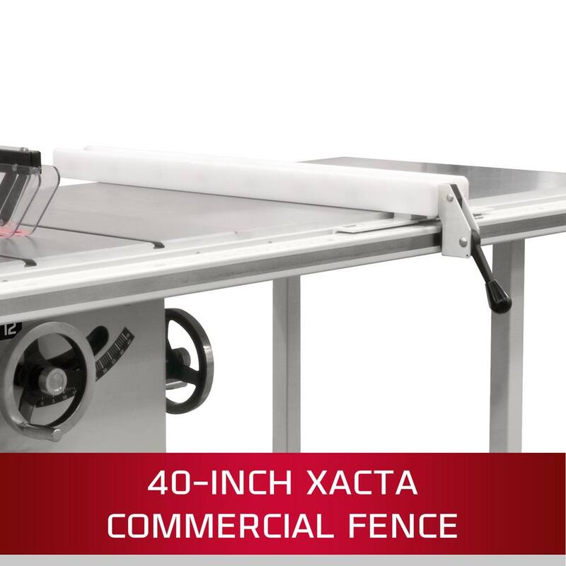 Jet JTAS 12 pulgadas 5 HP 1 PH Sierra de mesa Xacta - 708546PK