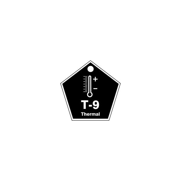 Accuform RP-Plastic, 3-1/4 in Width, 3/8 in Height, , 5 PK - TDK809VPM