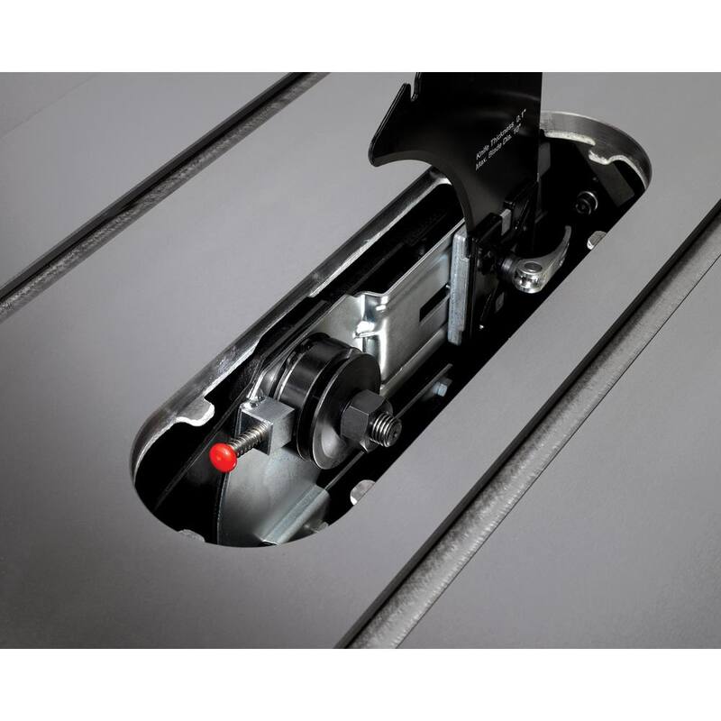 Sierra de mesa Jet 3 HP 10 pulgadas Deluxe XACTA SAW con cerca de 30 pulgadas, alas de hierro fundido y cuchilla divisora, 230 voltios - 708674PK