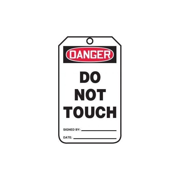 Accuform Adhesive Dura-Poly, 3 in Width, 0.025 in Height, , 5 PK - MDT209PTM