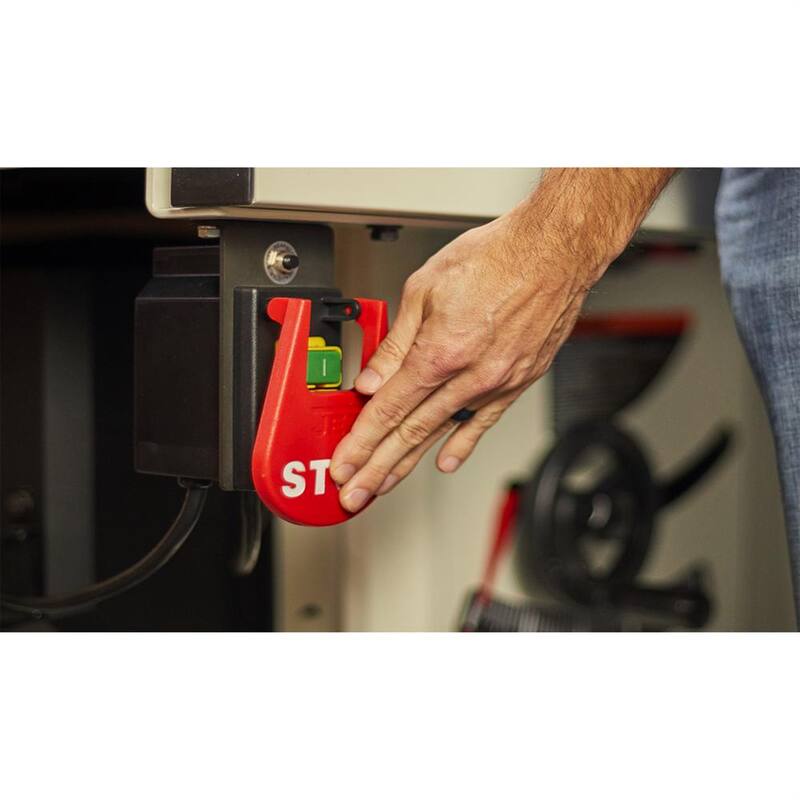 Sierra de mesa Jet ProShop II de 10 pulgadas con alas de fundición de 30 pulgadas para cortes longitudinales JPS-10 - 725000K