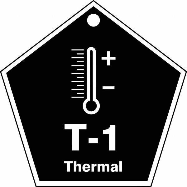 Accuform Energy Source ID Tag, No Header, Plastic, 2 1/2 in Width, 2 1/2 in Height, Write On Surface: No - TDK801VPE