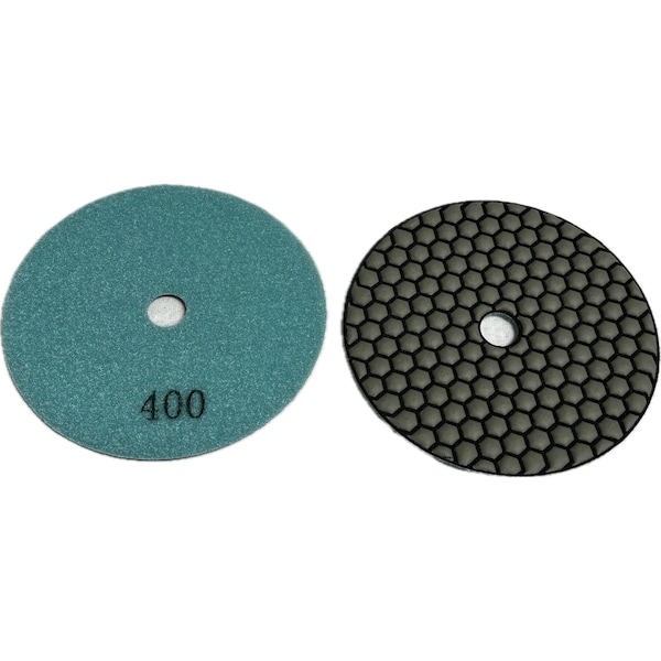 Vantage Product Honey Comb Dry Polishing Pad, Concrete Finishing, 7'' - R-FB7HC0400