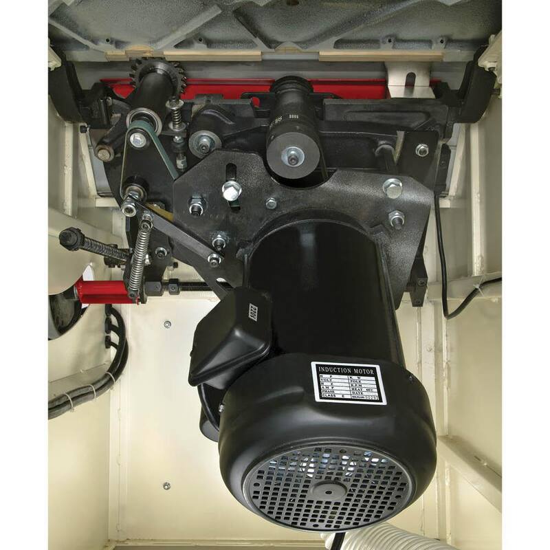 Sierra de mesa deslizante de 10 pulgadas y 5 HP - W1811 de Shop Fox