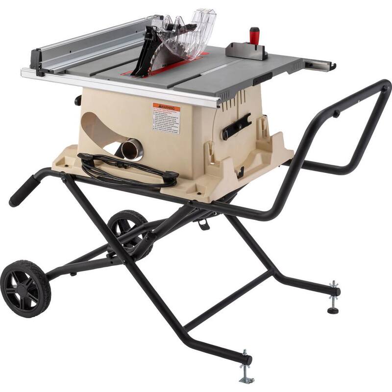 Sierra de mesa de banco de 2 HP de Shop Fox con soporte - W1875