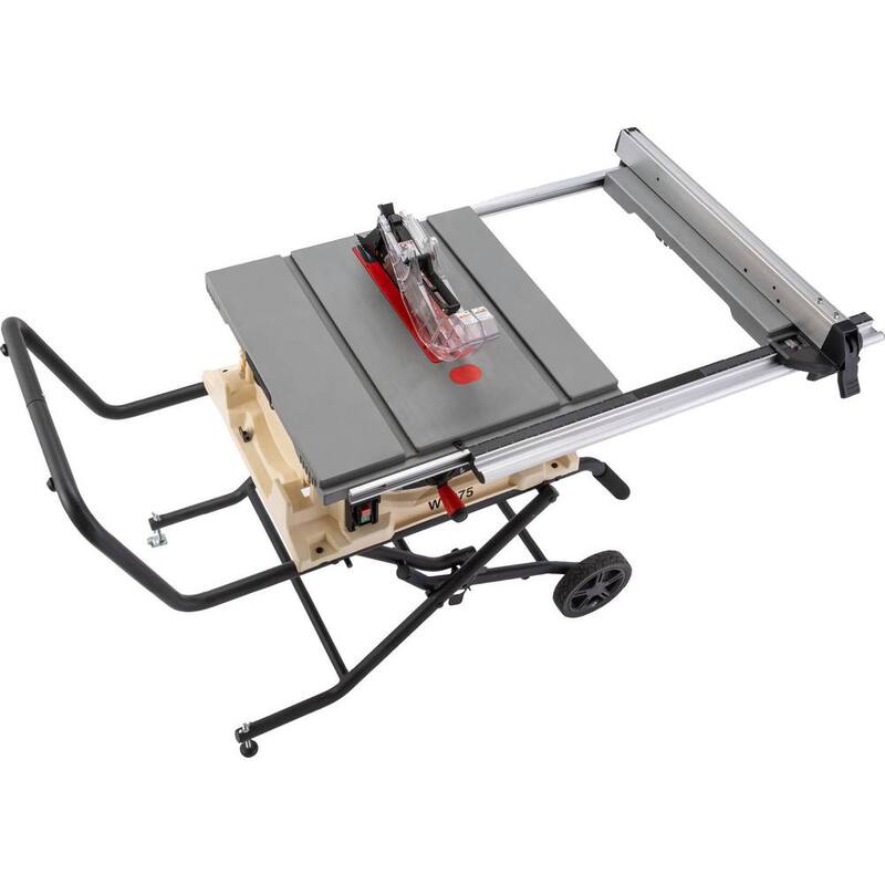 Sierra de mesa de banco de 2 HP de Shop Fox con soporte - W1875