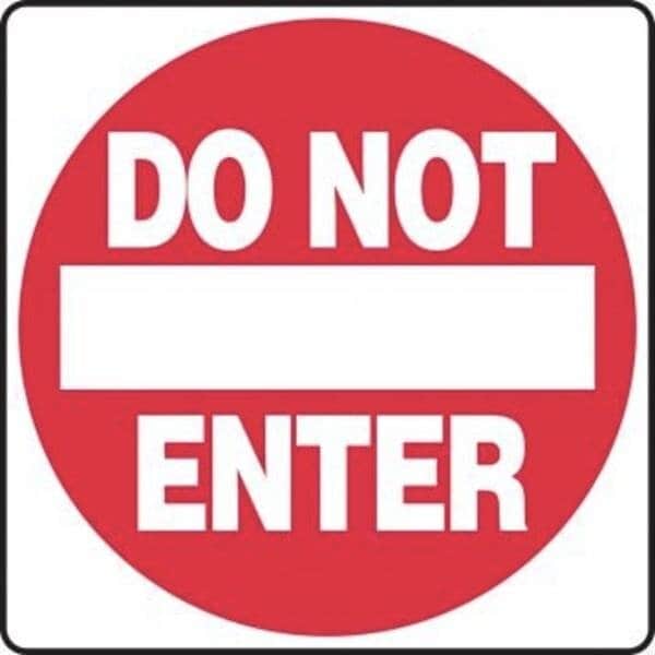 Accuform SAFETY SIGN STOP 24 OCTAGON PLASTIC MVHR475VP - MVHR475VP