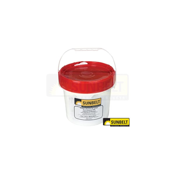 Sunbelt Reel Diamond Back Lapping Compound, 80 grit (11 lb) 11.4" x11.8" x10.25" - A-B1LC8011