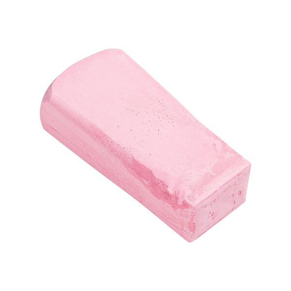 Pferd Large Polishing Paste Bar, Pink - High-gloss Polish for All Metals - 48763