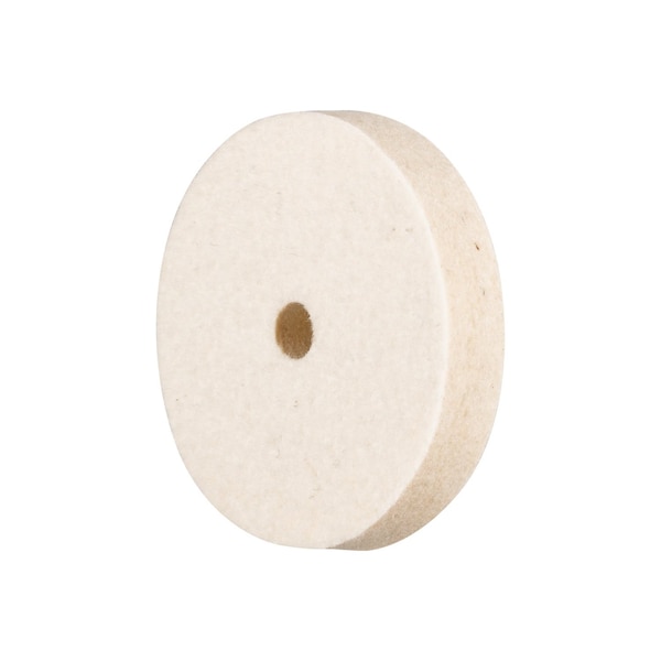 Pferd Felt Wheel, 1-3/4"x3/8"x1/4", Arbor Hole - 48691