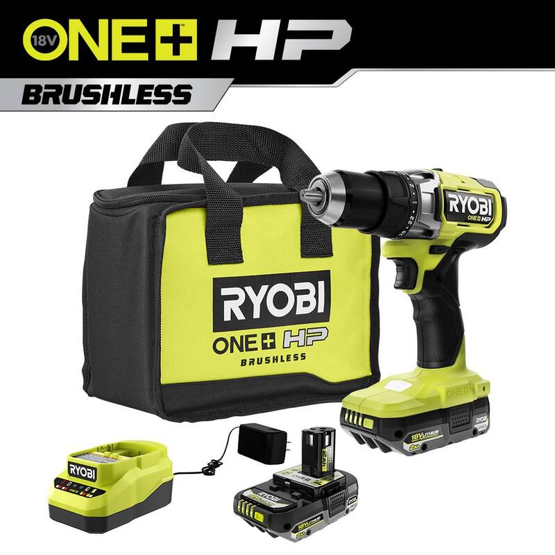 RYOBI Sierra de mesa portátil de capacidad expandida de 15 amperios y 10 pulgadas con base rodante y taladro/destornillador sin escobillas ONE+ de 18V con batería y cargador - RTS23-PBLDD01K