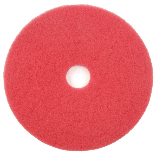 Global Industrial 20 Red Buffing Pad, 404420, 5PK - 261165RD