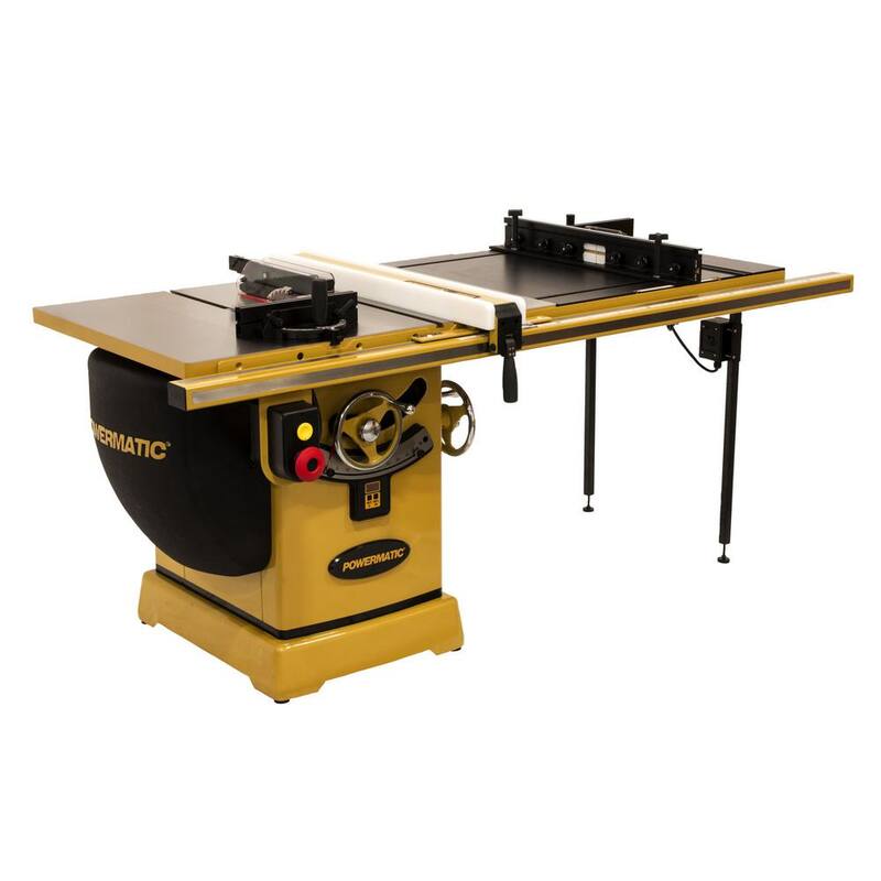 Si_Style320Mesa de sierra circular Powermatic PM2000B de 230 voltios, 3 HP, 1 fase, 50 pulgadas con cerca Accu-Fence y elevador de router - PM23150RK