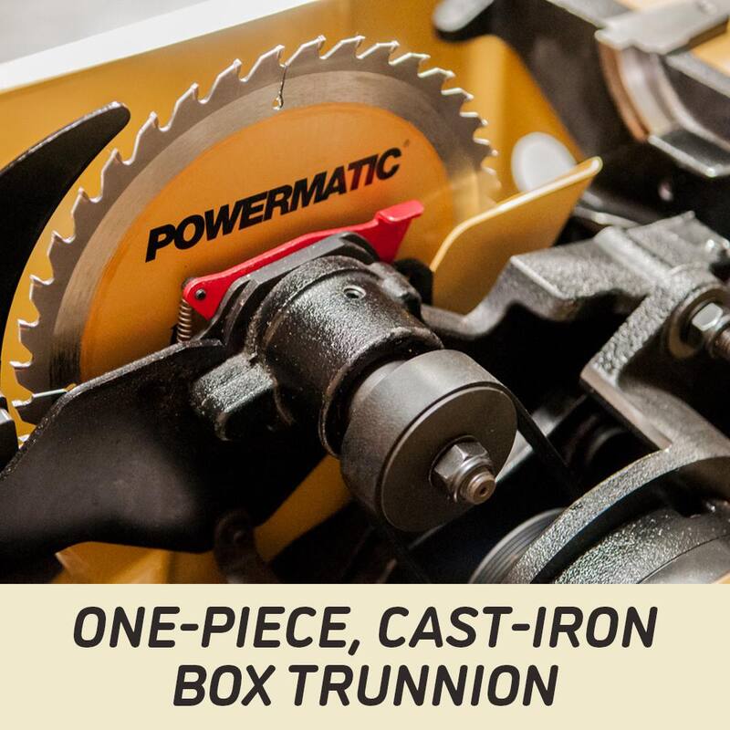 Si_Style320Mesa de sierra circular Powermatic PM2000B de 230 voltios, 3 HP, 1 fase, 50 pulgadas con cerca Accu-Fence y elevador de router - PM23150RK