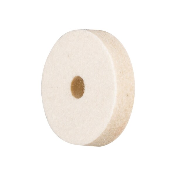 Pferd Felt Wheel, 1-1/4"x1/4"x1/4", Arbor Hole - 48690