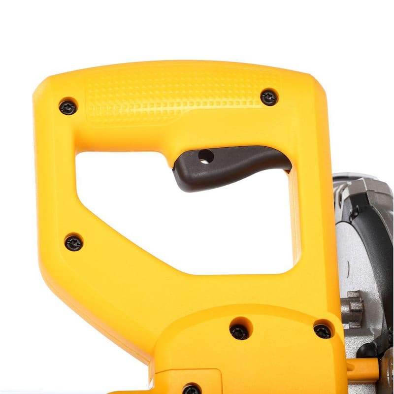 Sierra ingletadora compuesta deslizante de doble bisel DEWALT de 15 amperes y 12 pulgadas con tecnología XPS, llave de hoja y prensa de material - DWS780