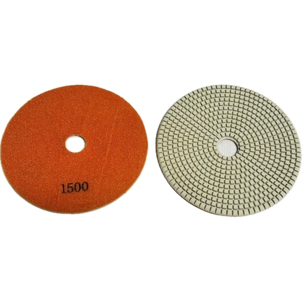 Vantage Product Flexible Risen Bond Dry Polishing Pad, Concrete Finishing, 7'' - R-FB71500