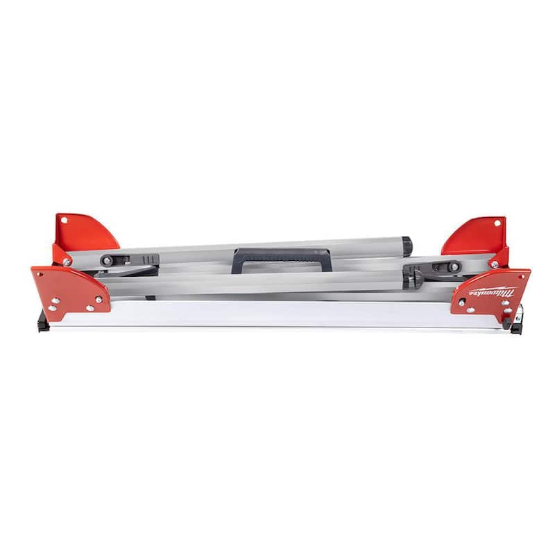 Sierra ingleteadora compuesta deslizante de doble bisel Milwaukee M18 FUEL 18V de 12 pulgadas con batería y soporte - 2739-21HD-48-08-0551
