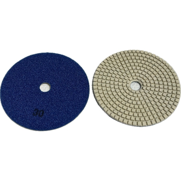 Vantage Product Flexible Risen Bond Dry Polishing Pad, Concrete Finishing, 5'' - R-FB50030