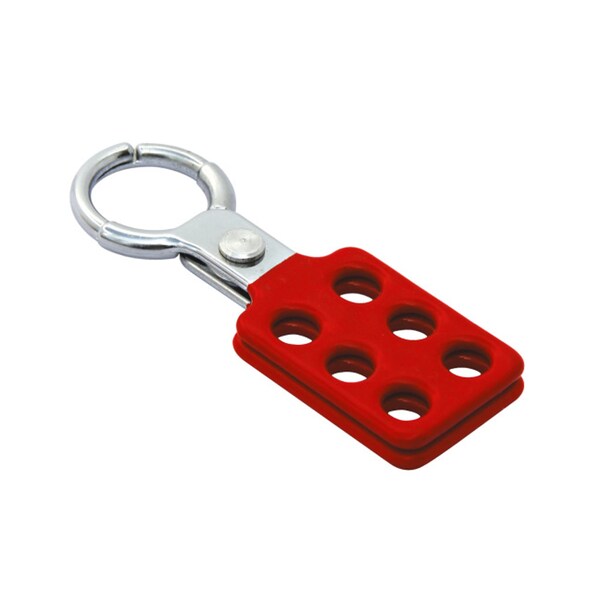 Nmc Aluminum Hasp, Red Dipped 1 - SLA1