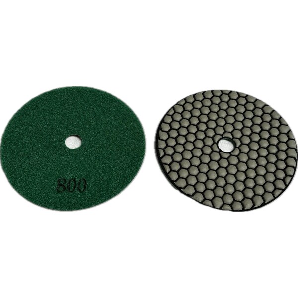 Vantage Product Honey Comb Dry Polishing Pad, Concrete Finishing, 5'' - R-FB5HC0800
