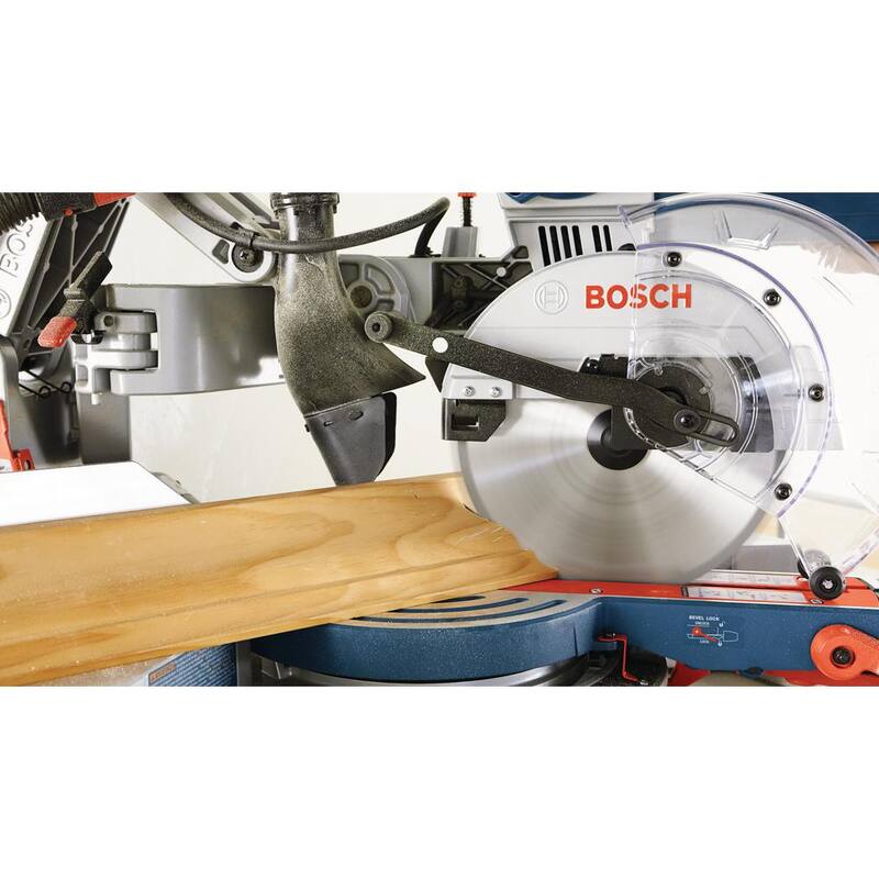 15 Amp Corded 10 in. Dual-Bevel Sliding Glide Miter Saw with 60-Tooth Carbide Saw Blade