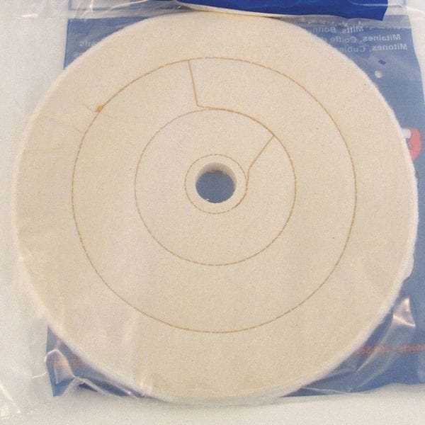 Dico Cushion Sewn Bffng Wheel, 10" dia. x 1/2" - 7000019