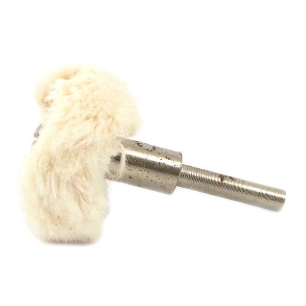 Forney Buffing Wheel, Cotton, 1 in x 1/8 in Shaft - 60203