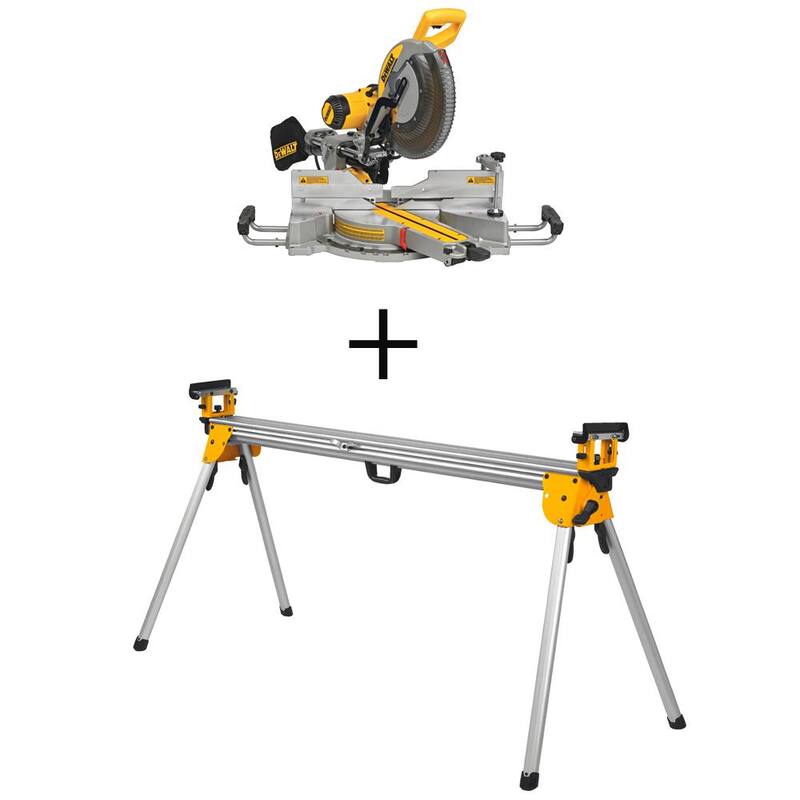 Si deseas la mejor calidad, compra sierra ingletadora compuesta deslizante de doble bisel de 12 pulgadas con tecnología XPS y soporte resistente para sierra ingletadora DEWALT de 15 Amperes.