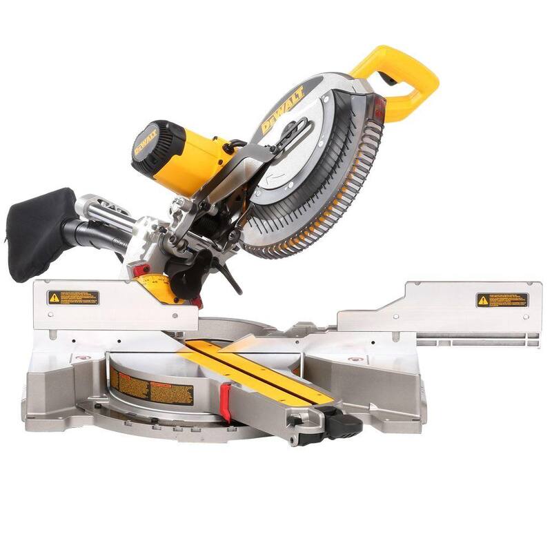 Si deseas la mejor calidad, compra sierra ingletadora compuesta deslizante de doble bisel de 12 pulgadas con tecnología XPS y soporte resistente para sierra ingletadora DEWALT de 15 Amperes.