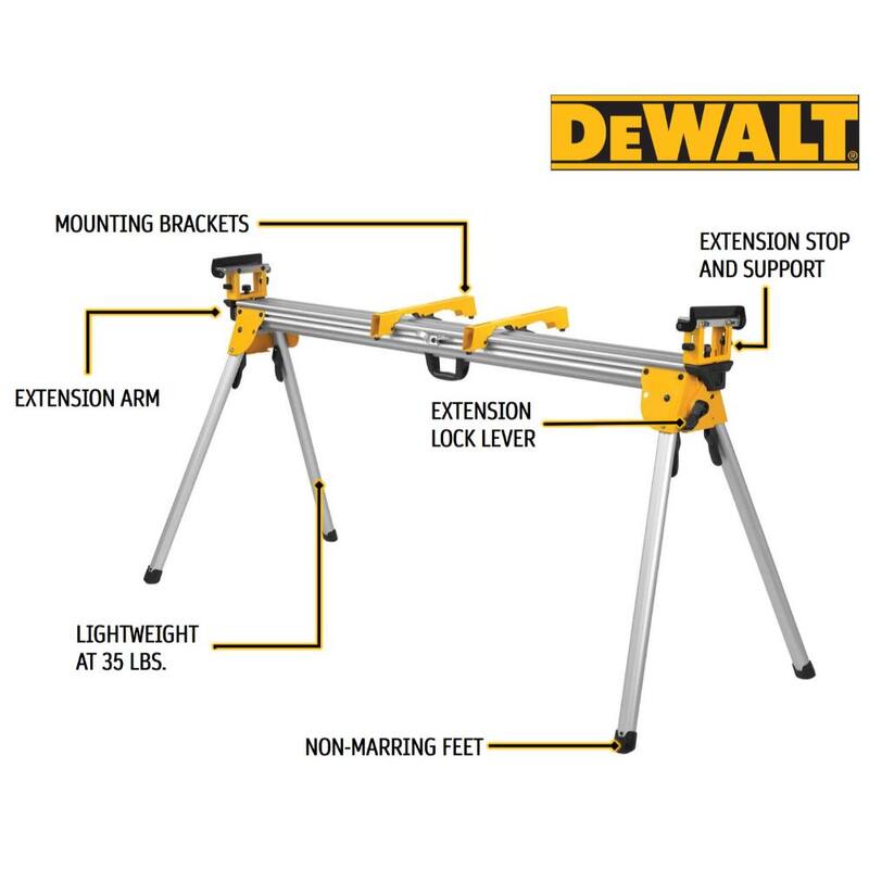 Si deseas la mejor calidad, compra sierra ingletadora compuesta deslizante de doble bisel de 12 pulgadas con tecnología XPS y soporte resistente para sierra ingletadora DEWALT de 15 Amperes.