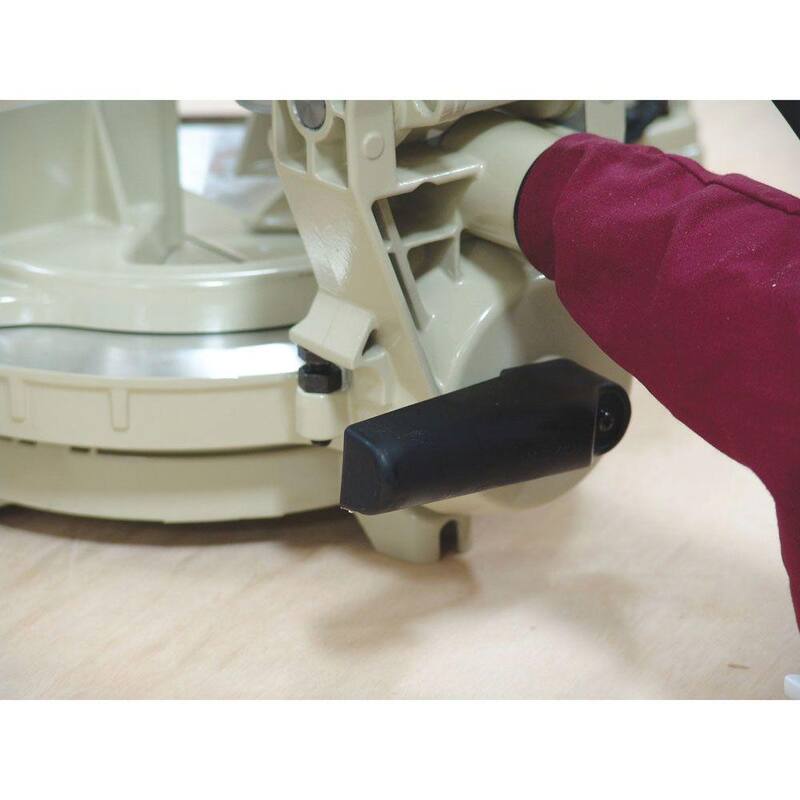 Sierra Ingletadora Compacta de Compuesto de Bisel Simple con Cable de 15 Amperes de 10 pulgadas y hoja de carburo de 40 dientes, con Bolsa de Polvo - LS1040