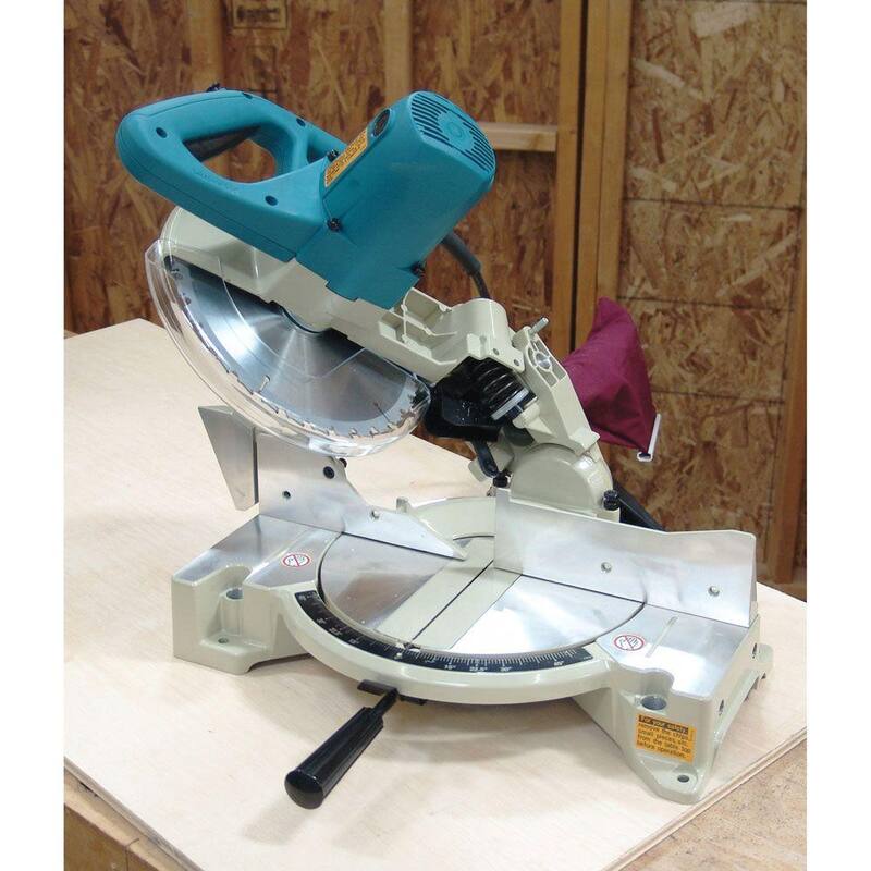 Sierra Ingletadora Compacta de Compuesto de Bisel Simple con Cable de 15 Amperes de 10 pulgadas y hoja de carburo de 40 dientes, con Bolsa de Polvo - LS1040