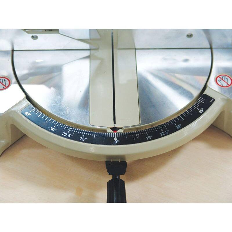Sierra Ingletadora Compacta de Compuesto de Bisel Simple con Cable de 15 Amperes de 10 pulgadas y hoja de carburo de 40 dientes, con Bolsa de Polvo - LS1040