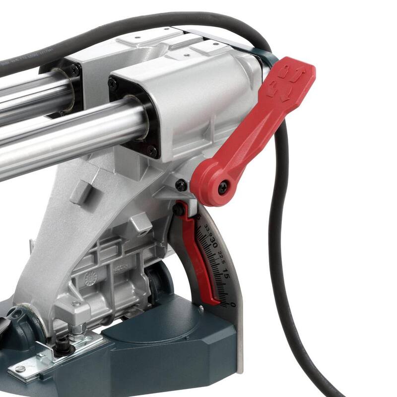 Sierra ingletadora compuesta deslizante portátil de bisel simple Bosch de 12 amperes y 8-1/2 pulgadas con cuchilla de carburo de 48 dientes - CM8S